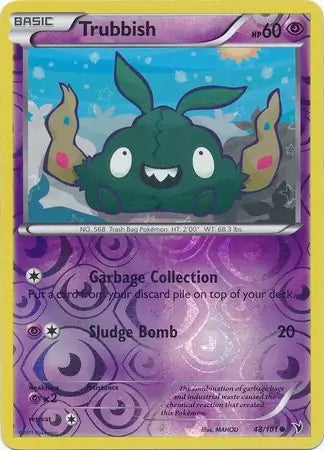 Noble Victories Trubbish #48/101 reverse holo